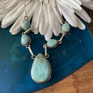 Authentic larimar necklace :-)